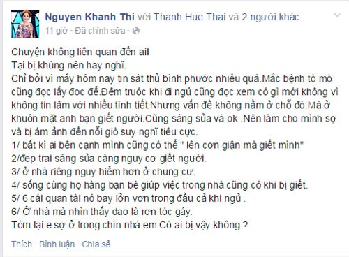 Sao Viet am anh vu tham sat 6 nguoi o Binh Phuoc